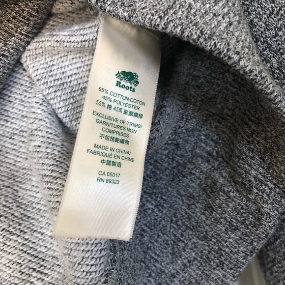 Roots- classic cabin Crew sweatshirt - Picture 3 of 5